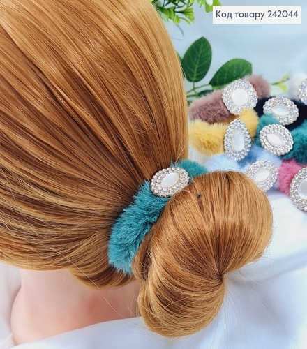 Резинка пушек с брошью в асс. 242044 фото 2