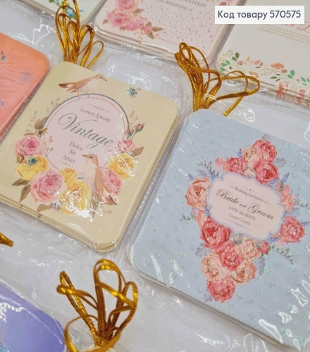 Набір міні листівок, 168шт/уп в асортименті, 7*7 см, Україна 570575 фото 2