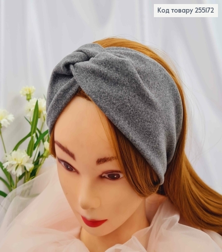 Повязка чалма трикотаж мягкая "Пума", СИРА, диаметр 50 см, ширина 11 см, ручная работа, Украина. 275042 фото 2