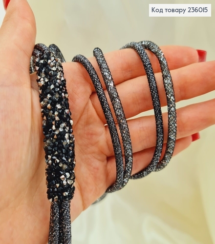 Бижутерия на шею Лавриат с шаром в камнях 78 см 236015 фото 2