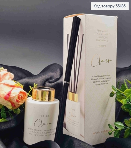 Аромадифузор "for her "CLAIR", 100мл, Perfumed diffuser, Bartek, Польша 331185 фото 2