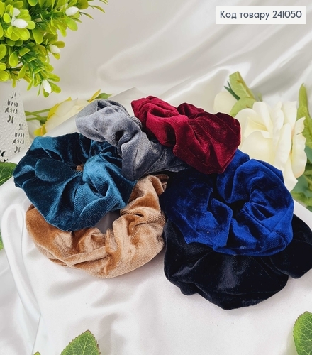 Резинка велюр Обемнная 12см в ассор. 241050 фото 2