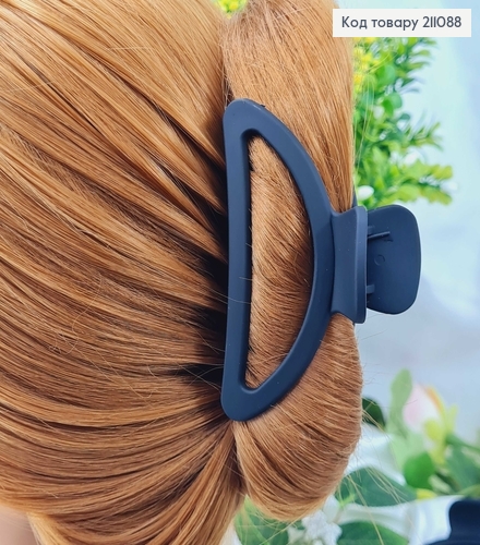 Краб каучук матовий черный, дуга 8,5см. 211088 фото 2