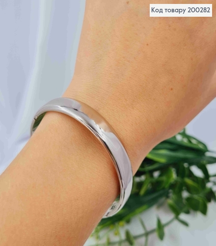 Браслет круглий "Класичний", ширина 1см, діаметр 5,7см, Xuping 200282 фото 2