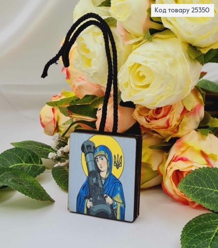 Ароматизатор в авто, деревянный, "Saint Javelin", 5см, (без запаха) 25350 фото 2