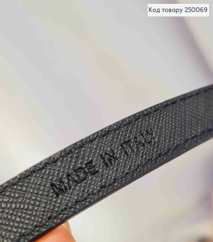 Браслет Еко Шкіра, PRADA milano, 21см, лимонного кольору, сталь Stainless Steel 250069 фото 3