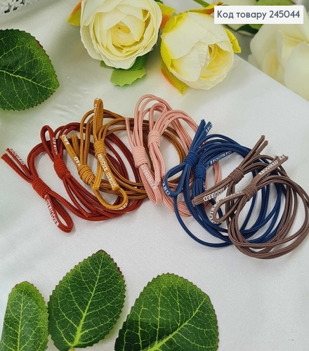 Резинка Бантик с надписью в асс. 50 шт / уп. цена за уп. 245044 фото 2