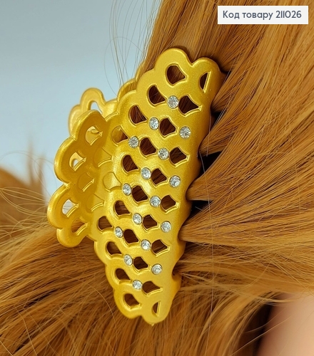 Краб пластик с камнями 8 см  211026 фото 2