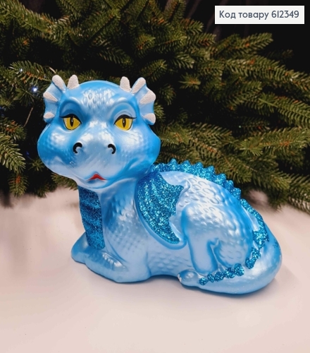 Новогодняя фигура ДРАКОН В АССОРТИМЕНТЕ, размер 20*13см, Украина. 612349 фото 3