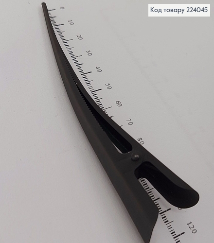 Заколка стрела металл черный матовый 224045 фото 2