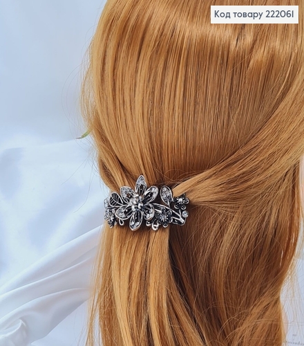 Заколка автомат метал в ас. 222061 фото 2