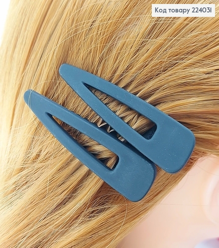 Заколка стрела металл каучук 6,5 см 2 шт / уп. в асс. цена за уп. 224031 фото 2