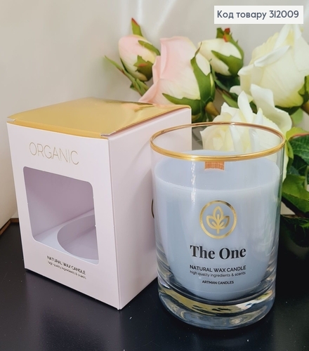 Аромасвечка стакан ARTMAN ORGANIC Первый 250 г/52 часов 312009 фото 2