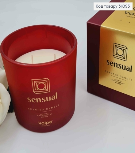 Аромасвечка BISPOL, VALPE fragrances, SENSUAL 300 г/ 40 часов 311093 фото 2
