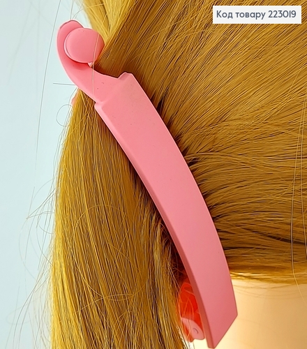 ¶Заколка банан каучук 10 см в ассорт. 223019 фото 6