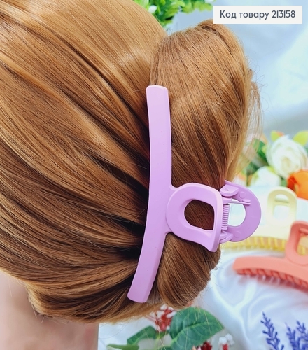 Краб пластик матовый 11см ДУГА з овалом  в асорт. (разноцветный) 213158 фото 4