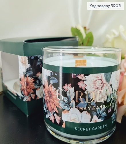 Аромасвечка стакан ARTMAN GARDENIA Секретный сад 40 г/80 часов 312021 фото 2
