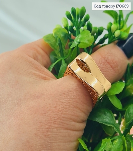 Кольцо "Современость", Xuping 18К 170689 фото 2