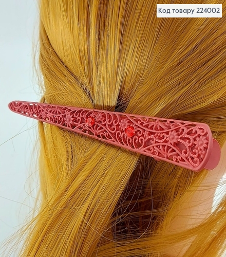 Заколка стрела металл кружево с камнями 13 см в асс. 224002 фото 2