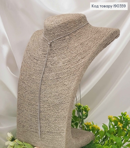 Цепочка родовая, снейк с шайбочкой для регуляции длины, дл. цепочки 47+5см см Xuping 190359 фото 2