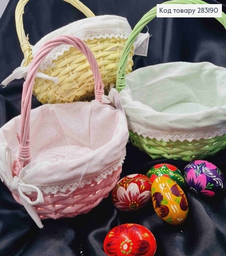 Корзины МАЛИ в АСОРТ, с Натурал. 283190 фото 2