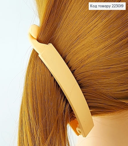 ¶Заколка банан каучук 10 см в ассорт. 223019 фото 3