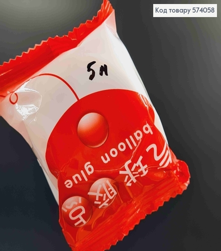 Липучка для крепления воздушных шаров. дл. 5метров 574058 фото 2