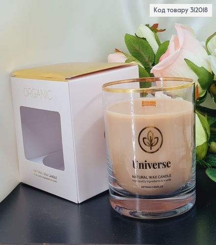 Аромасвечка стакан ARTMAN ORGANIC Univerce 250 г/52 часов 312018 фото 2