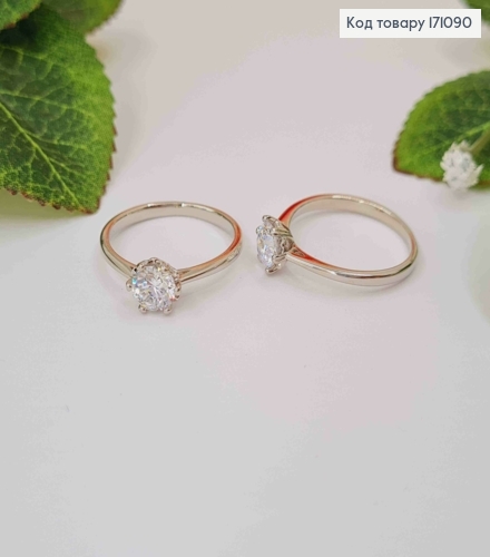 Перстень родился с Блестящим камнем, Xuping 171090 фото 2