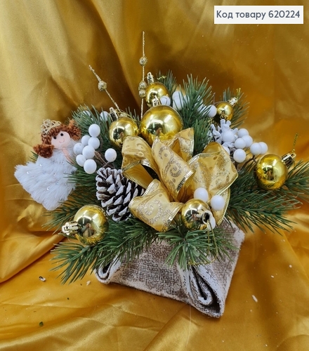 Новогодняя композиция из елки (игрушки, фигурка) в асс. 620224 фото 2