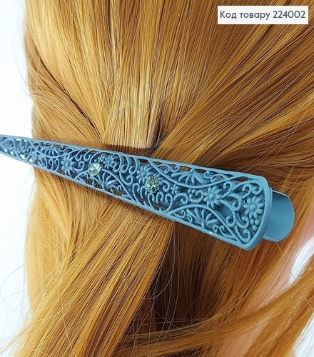 Заколка стрела металл кружево с камнями 13 см в асс. 224002 фото 3