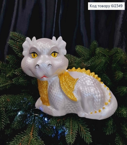 Новогодняя фигура ДРАКОН В АССОРТИМЕНТЕ, размер 20*13см, Украина. 612349 фото 5