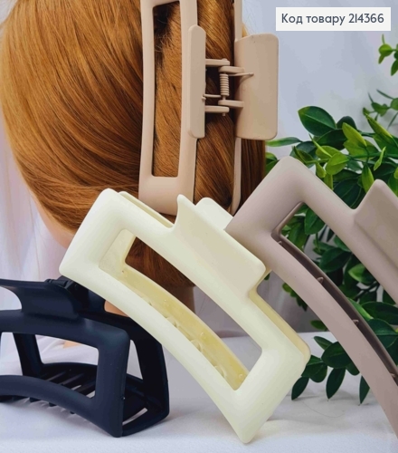 Краб пластик "Прямоугольный", 12см, Пастельные цвета в ассортименте. 214366 фото 2