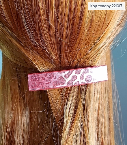 Заколка автомат Мраморный 9 см в ассорт. 221013 фото 2