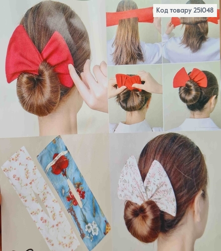 Тканевый Твистер для волос, с Микки Маусом, 34*9,5 см, цвета в ассорт. 251048 фото 3