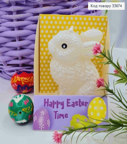 Свеча декоративная "Зайка", цвета в ассортименте, 80гр/4часа, Bartek candles 331174 фото 2