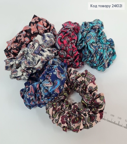 Резинка ткань объемная с орнаментом в асс. 241021 фото 2