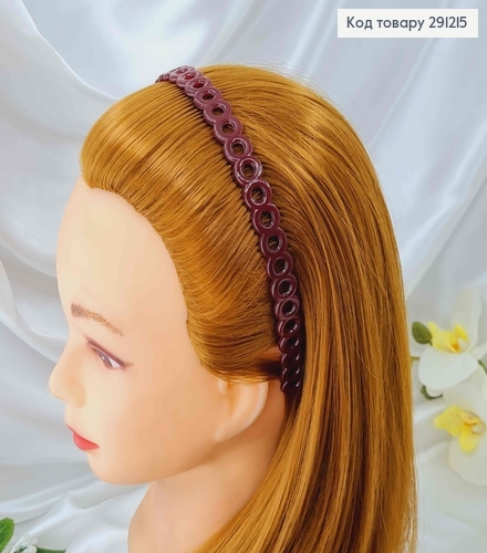 Обруч пластик "Колечко" 1,3см, цвет пастельный в ассортименте. 291215 фото 2