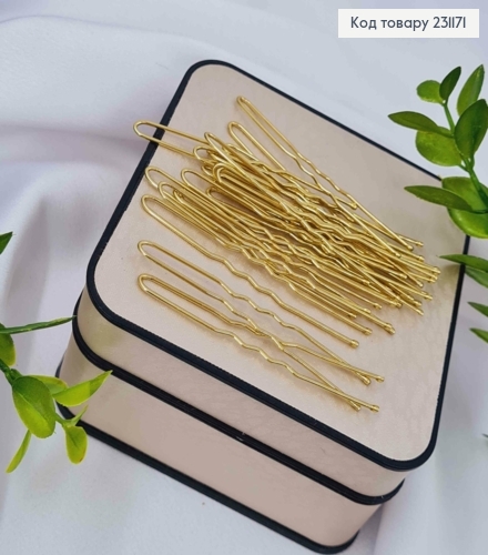 Набор: Рогач-Шпилька (20шт/уп), 6см, Лимонного цвета 231171 фото 2