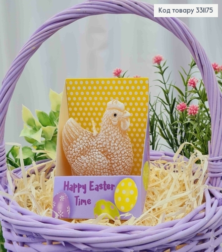 Свеча декоративная "Курочка", цвета в ассортименте, 80гр/4часа, Bartek candles 331175 фото 2