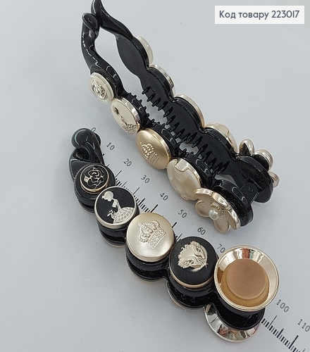 Заколка банан Оберег 10 см 223017 фото 3