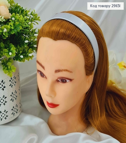 Обруч пластик коричневий мрамор 2,8см 291131 фото 2