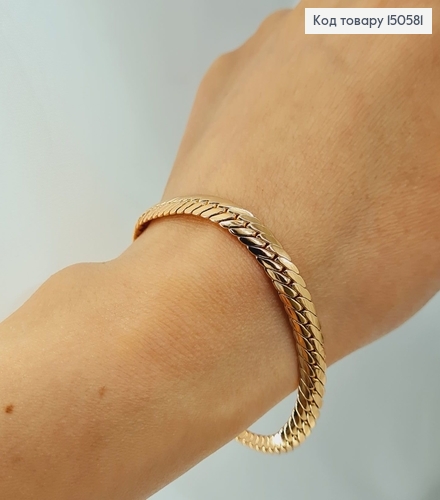 Браслет 6мм,длина 19см, Xuping 18K 150581 фото 2