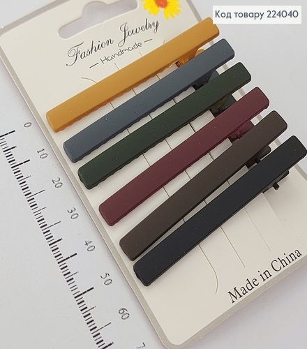 Заколка стріла куачук 6 шт/уп. ціна за упак. 224040 фото 2