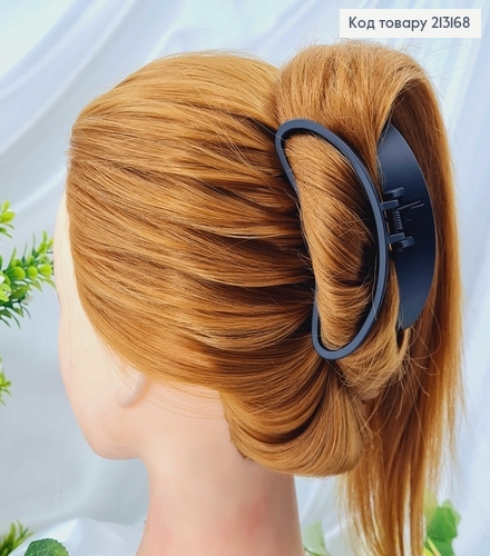 Краб каучук, чёрный матовый, полумесяц, 9,5см. 213168 фото 3