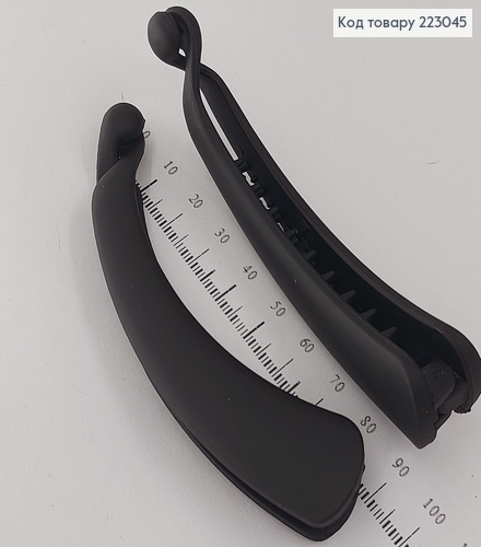 Заколка банан пластик черны в асс. 223045 фото 2