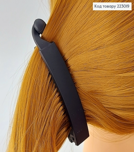 ¶Заколка банан каучук 10 см в ассорт. 223019 фото 2