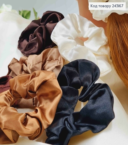 Резинка жатка Атласна, 10см, кольори в асорт. 243167 фото 2