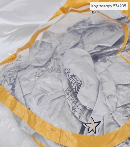 Воздушные шары латексные 13' Gemar Серебряные "Happy Birthday" Хром (33см), 50шт/уп 574205 фото 2