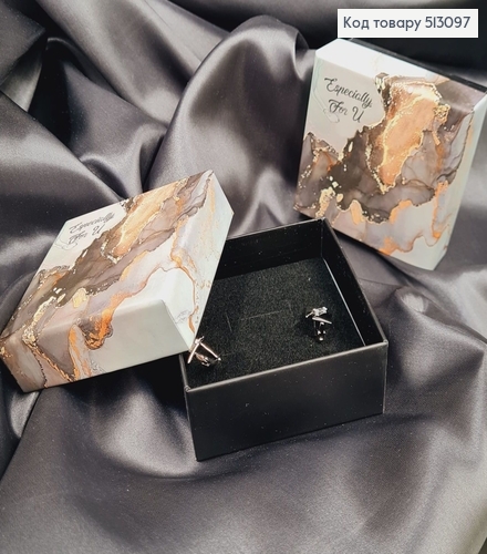 Коробка квадратная в серых тонах  7*7*3см Especially for U 513097 фото 2